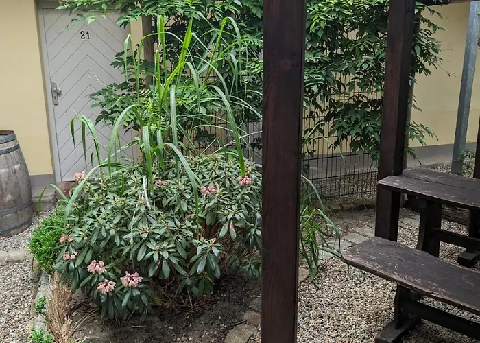 アパート Lendelhaus & Historische Saftfabrik ヴェルダー